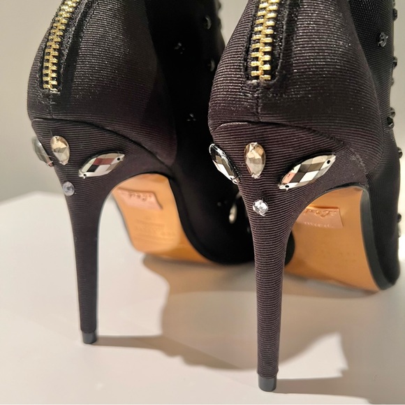 TED BAKER Spisey Embellished Open Toe Ankle Bootie - Picture 8 of 11